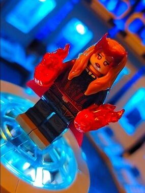 Scarlet Witch Minifigure Lego Compatible